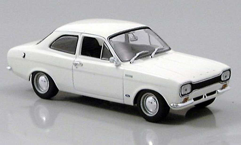 Ford Escort MK1 1/43 Minichamps MK1 I TC white RHD 1968 diecast model cars