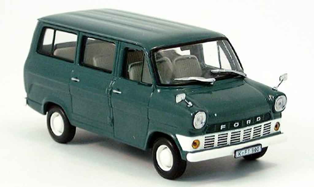 Ford Transit 1/43 Minichamps Bus greygrun 1965 diecast model cars