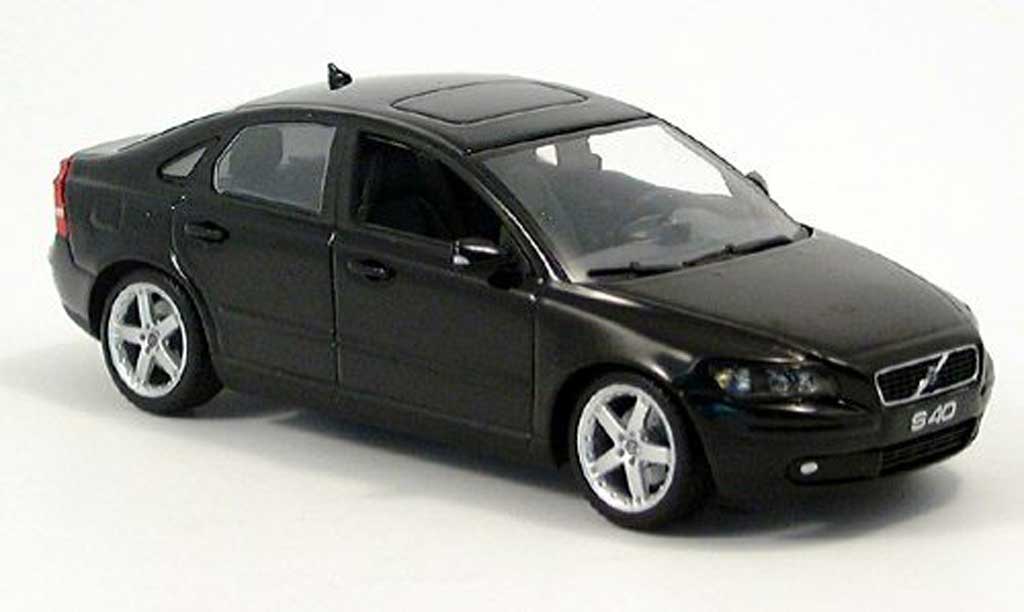 Volvo S40 1/43 Minichamps black 2003 diecast model cars