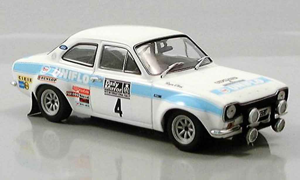 Ford Escort RS 1600 1/43 Minichamps RS 1600 RAC Clark Mason Sieger 1972 MK1 diecast model cars