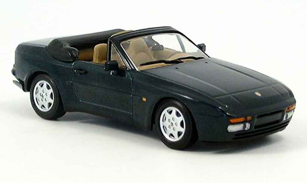 Porsche 944 1991 1/43 Minichamps 1991 Convertible grun diecast model cars