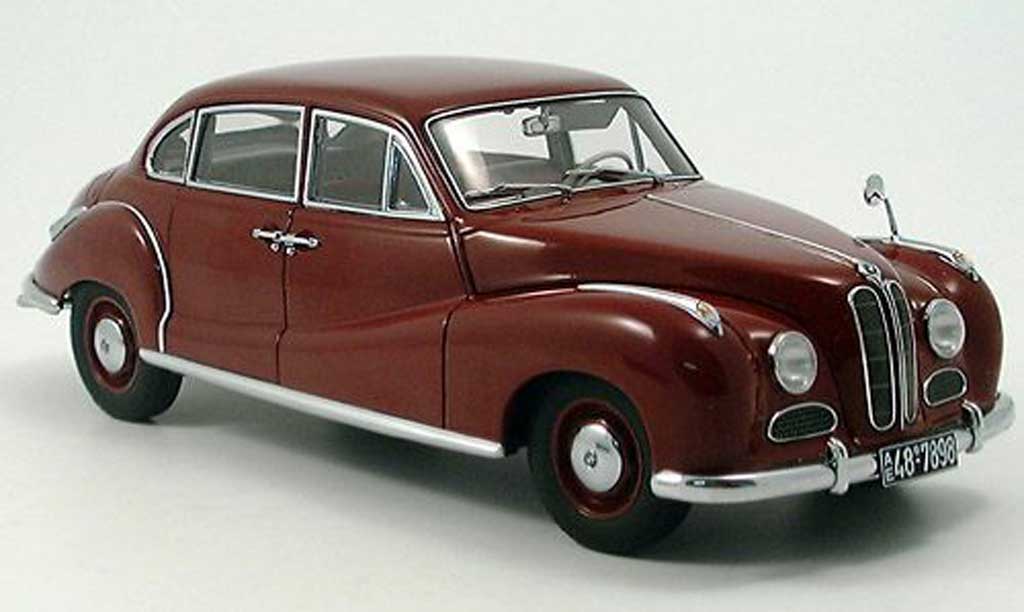 Bmw 501 1/18 Autoart limousine red diecast model cars