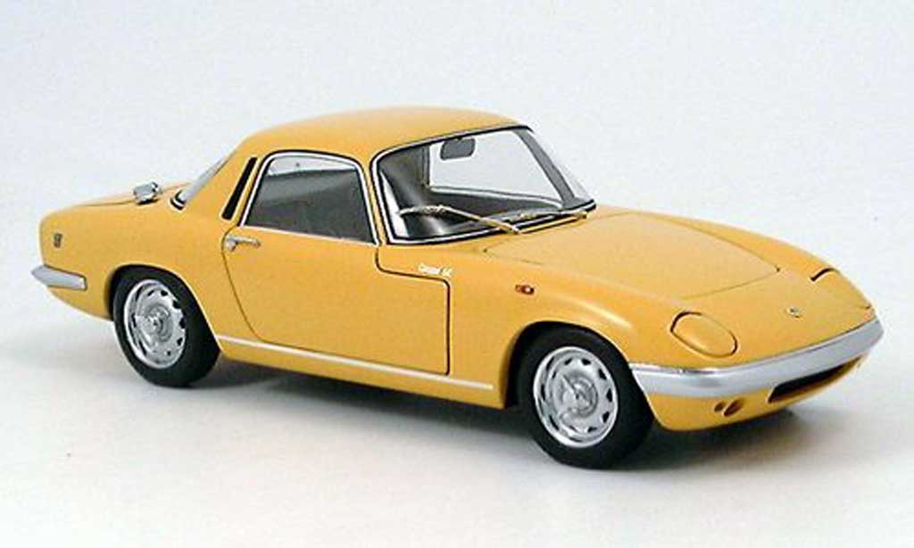 Lotus Elan 1/18 Autoart coupe s/e s3 yellow diecast model cars