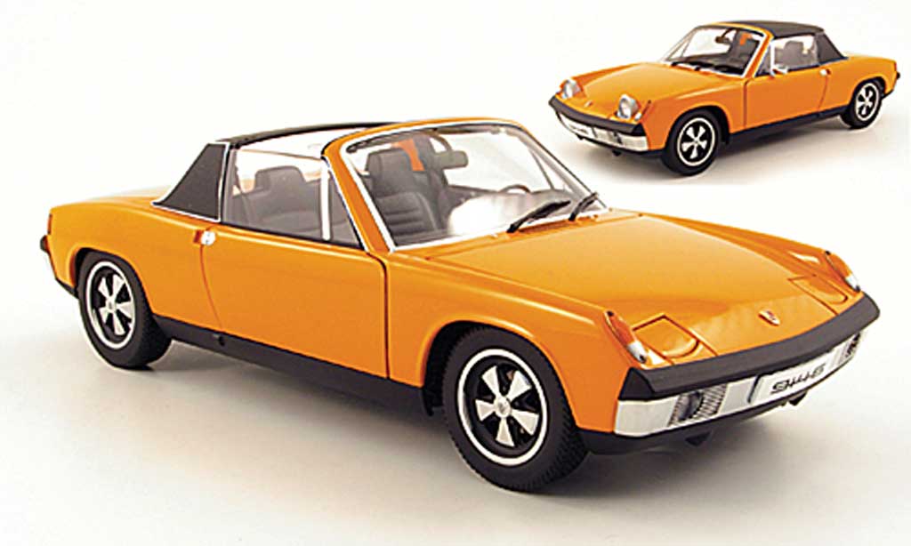 Porsche 914 1/18 Autoart 6 orange diecast model cars