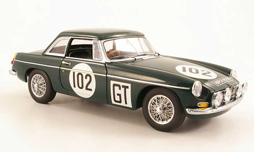 MG B 1/18 Autoart GT MKII No.102 Nurburgring 1967 diecast model cars