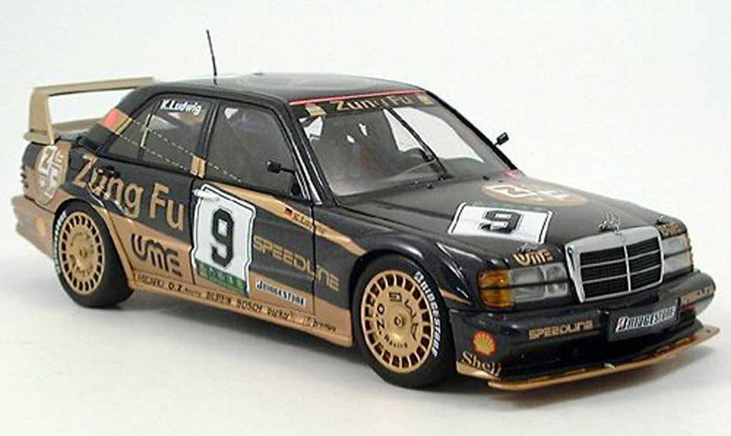 Mercedes 190 E 1/18 Autoart E 2.3-16v evo 2 macau 3ter ludwig 1991 diecast model cars