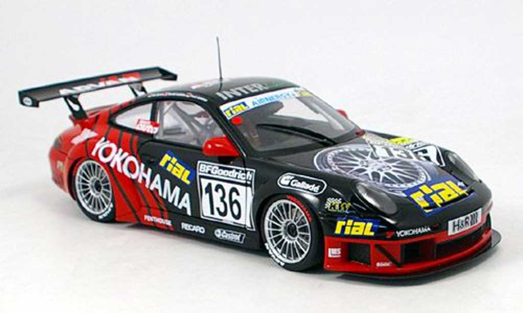 Porsche 996 GT3 RSR 1/18 Autoart GT3 RSR no.136 nurburgring 2005 diecast model cars