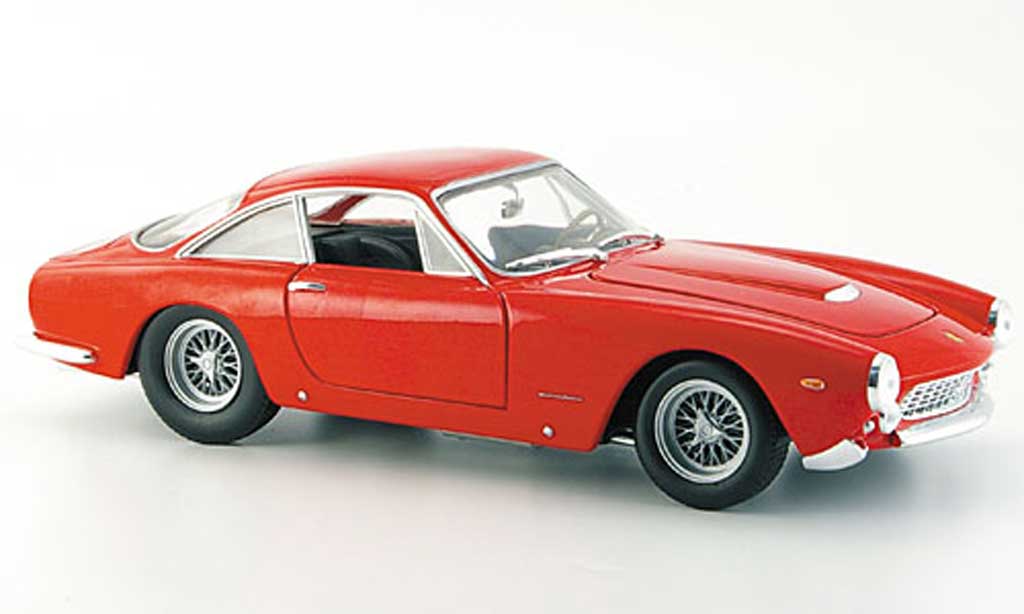 Ferrari 250 GT 1/18 Hot Wheels GT berlinetta lusso red diecast model cars