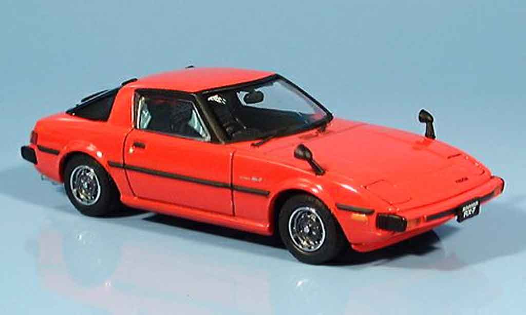 Mazda RX7 1982 1/43 Ebbro 1982 Savana GT red 1982 diecast model cars