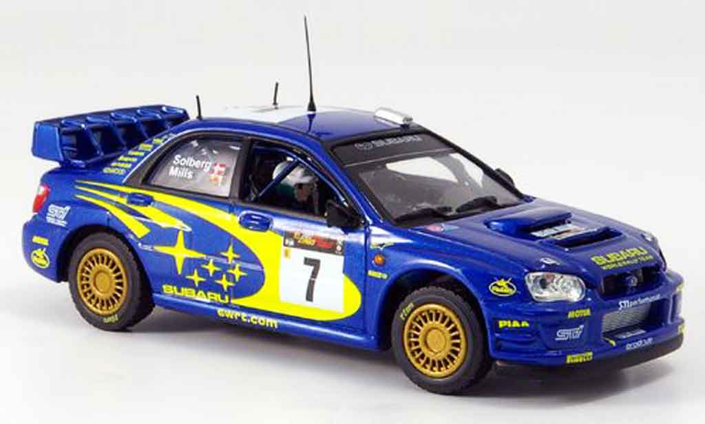 Subaru Impreza 1/43 Vitesse sieger zypern p. stolberg no. 7 2003 diecast model cars