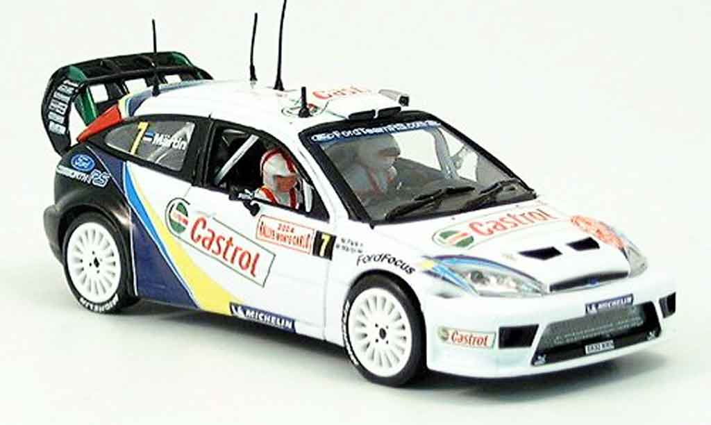 Ford Focus RS WRC 1/43 Vitesse RS WRC Monte Carlo M. Martin No. 4 2004 diecast model cars