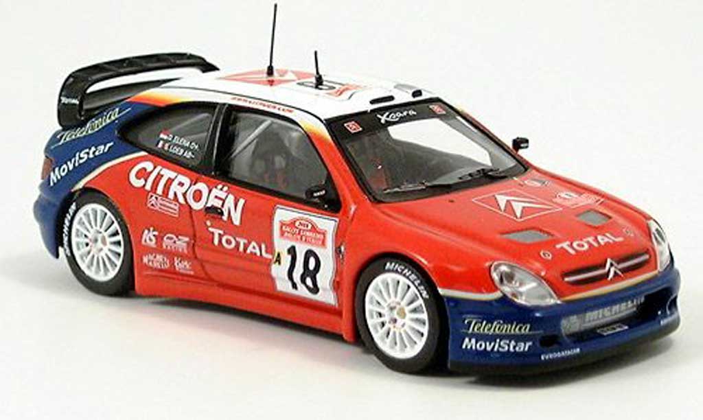 Citroen Xsara WRC 2003 1/43 IXO WRC 2003 Sieger Sanremo diecast model cars
