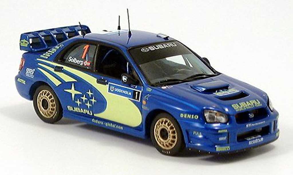 Subaru Impreza WRC 1/43 IXO WRC Schweden 2004 diecast model cars