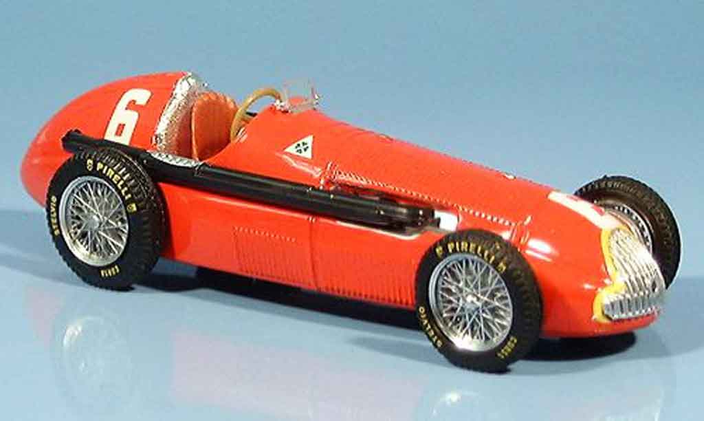 Alfa Romeo 158 1/43 Brumm no.6 j.m.fangio sieger gp frankreich 1950 diecast model cars