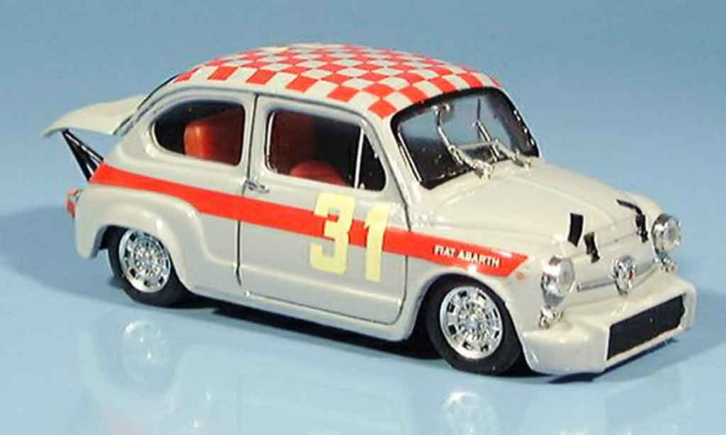 Fiat 600 1/43 Brumm Abarth 1000 No.31 Cella Monza 1966 diecast model cars