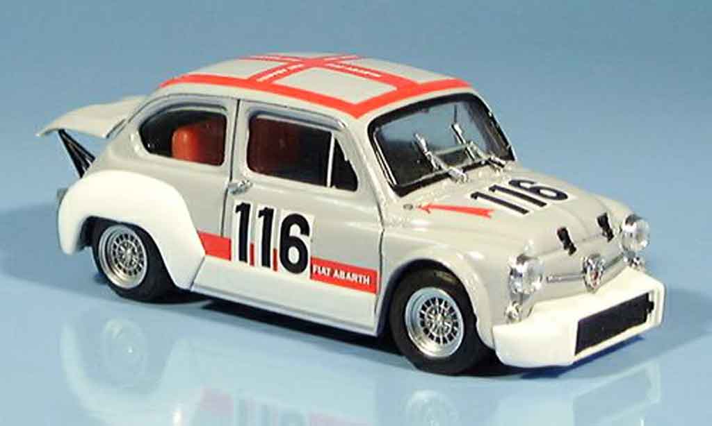 Fiat Abarth 1000 1/43 Brumm Gr. 2 70 No.116 Svolte di Popoli 1970 diecast model cars