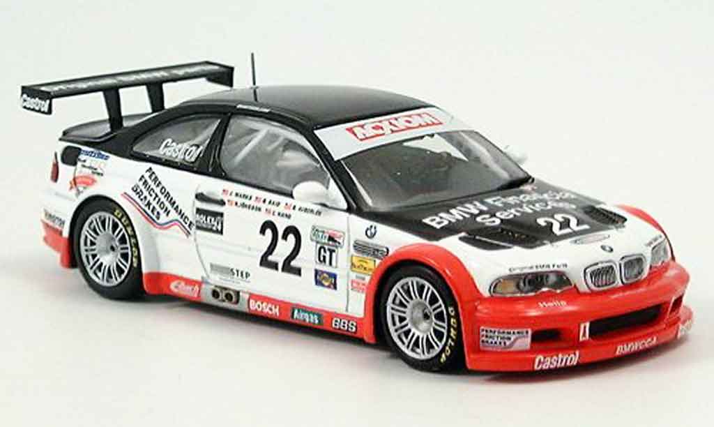 Bmw M3 E46 1/43 Minichamps GTR E46 Daytona Said Auberlen Marks Hand Jonsson 2004 diecast model cars