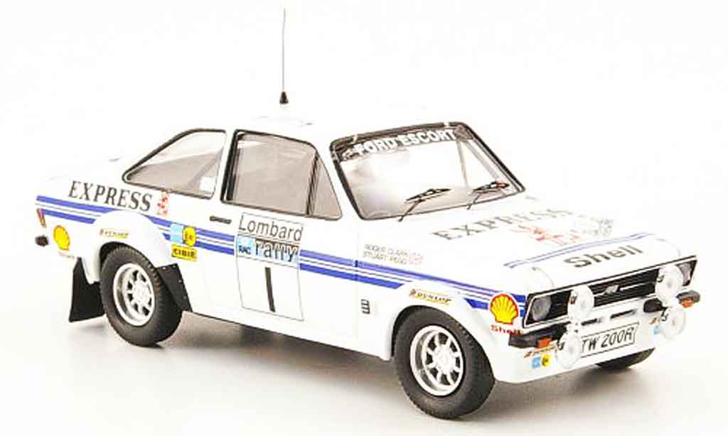 Ford Escort MK2 1/43 Trofeu MK2 Express 4thR.A.C. Roger Clark Stuart P 1977 diecast model cars