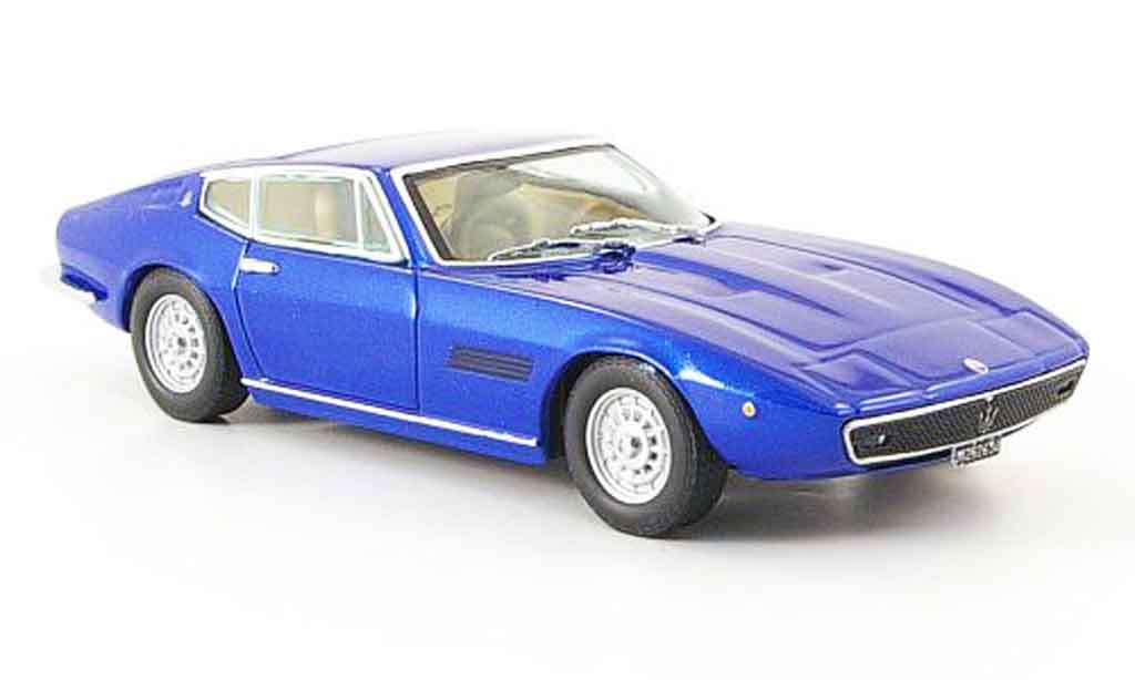 Maserati Ghibli coupe 1/43 IXO coupe ss blue diecast model cars