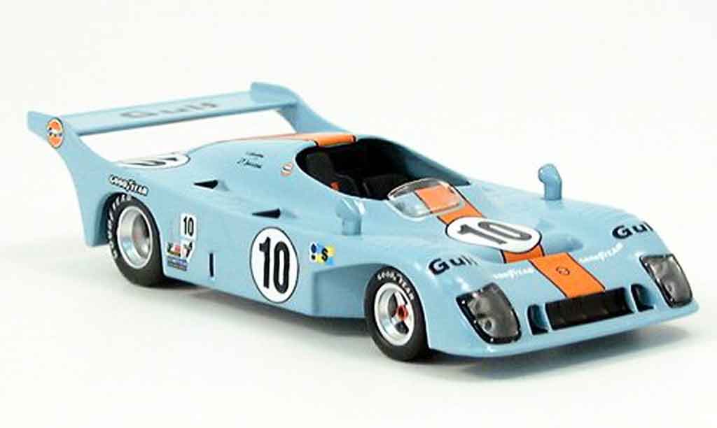Mirage GR8 1/43 IXO Gulf Schuppan Jaussaud No. 10 LM 1975 diecast model cars