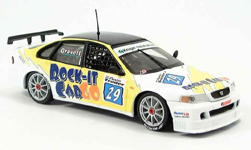 Honda Accord 1/43 Onyx R. Gravett BTCC 1998 diecast model cars