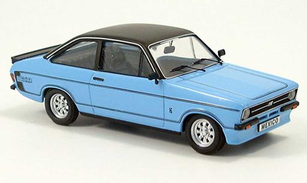 Ford Escort MK2 1/43 Trofeu MK2 Mexico blue/black diecast model cars