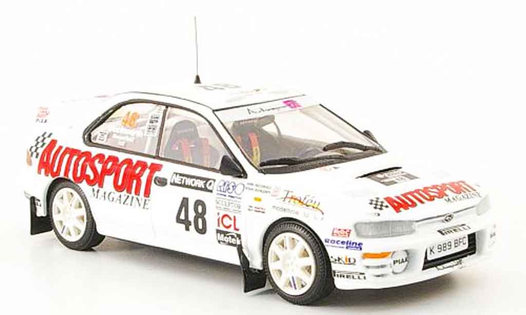 Subaru Impreza 1/43 Trofeu r. duckworth rac 1998 diecast model cars