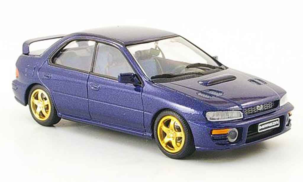 Subaru Impreza WRX 1/43 Trofeu WRX blue diecast model cars