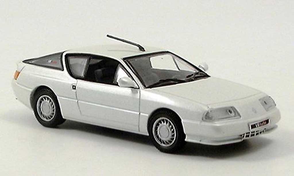 Alpine GTA V6 turbo 1/43 Eagle V6 turbo white diecast model cars