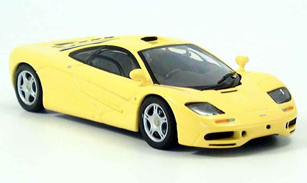 McLaren F1 1/43 Minichamps GTR yellow diecast model cars