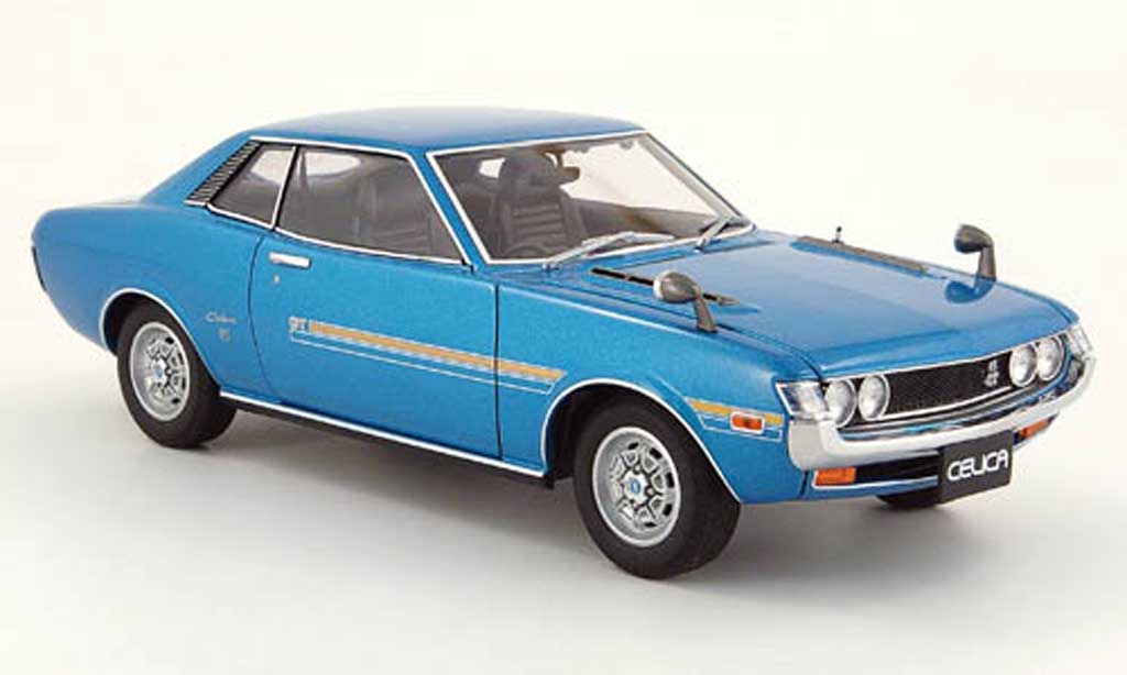 Toyota Celica 1600 GT 1/18 Autoart 1600 GT (ta22) blue diecast model cars