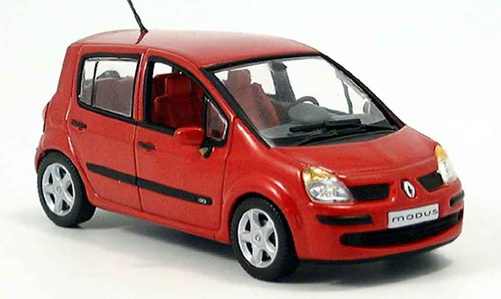 Renault Modus 1/43 Norev red 2004 diecast model cars
