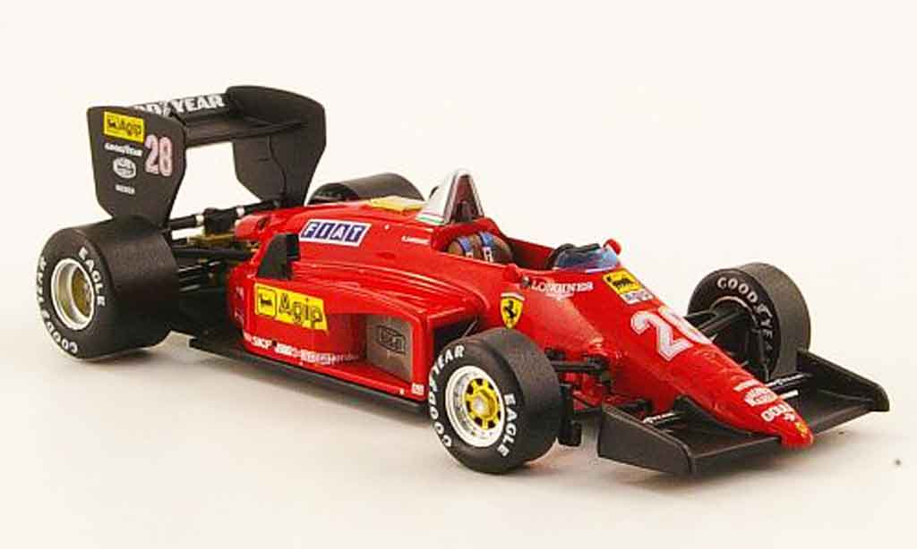 Ferrari 156 1985 1/43 IXO 1985 no.28 r.arnoux gp brasilien diecast model cars