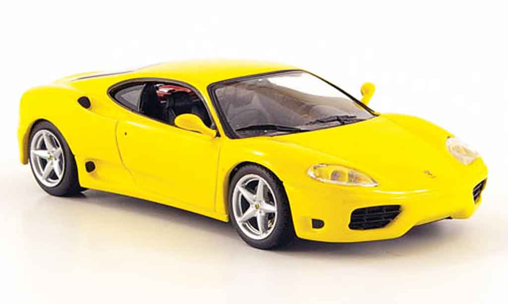 Ferrari 360 Modena 1/43 IXO Modena yellow diecast model cars