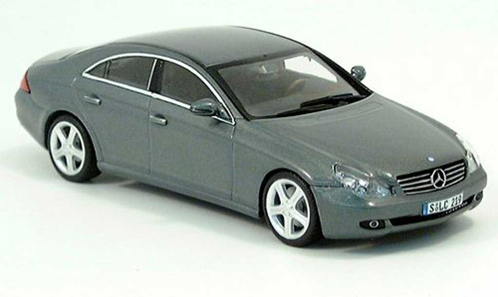 Mercedes Classe CLS 1/43 Minichamps greygrun 2004 diecast model cars