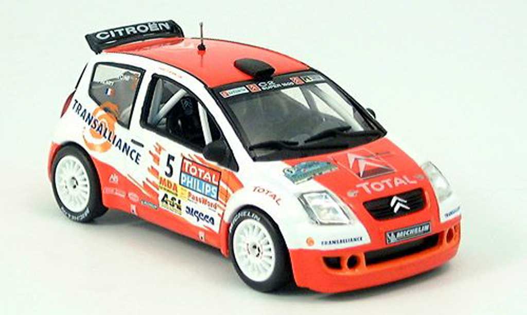 Citroen C2 S1600 1/43 Norev S1600 No.5 Rally de Lyon diecast model cars