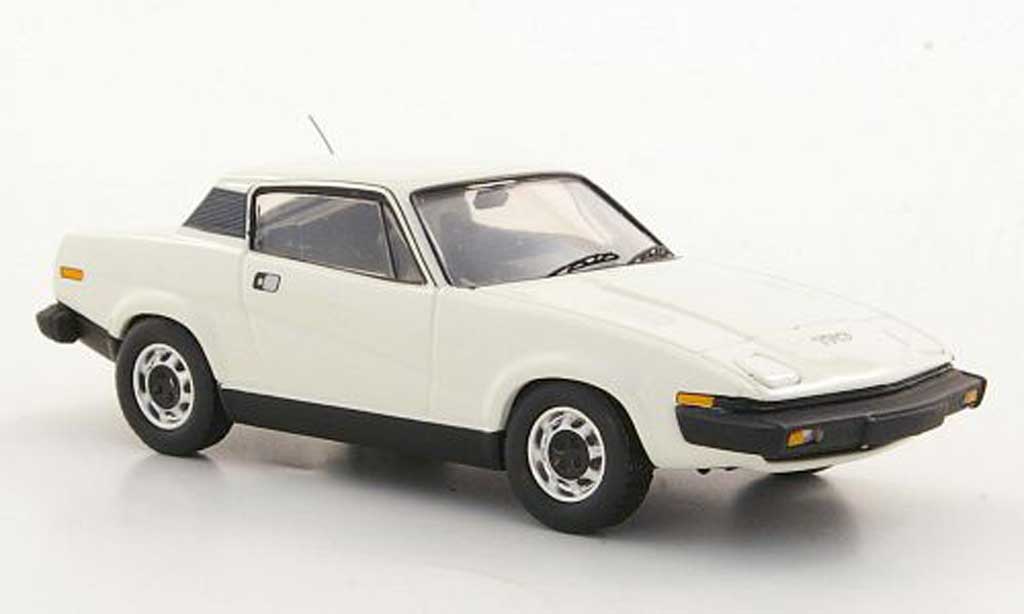 Triumph TR7 1/43 Trofeu Coupe white LHD diecast model cars