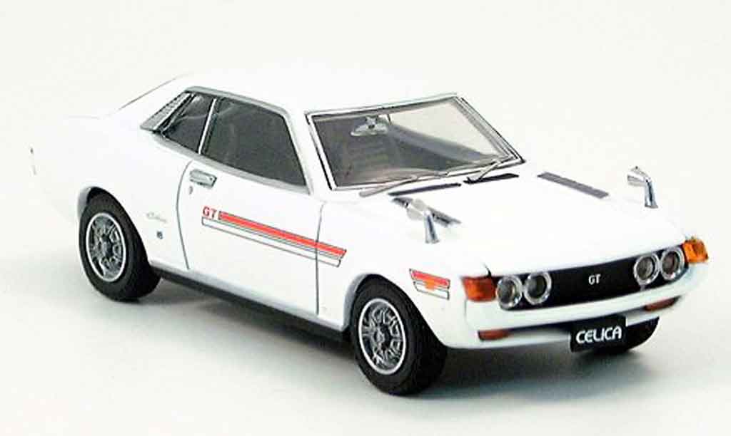 Toyota Celica 1/43 Ebbro 1600 gt white diecast model cars