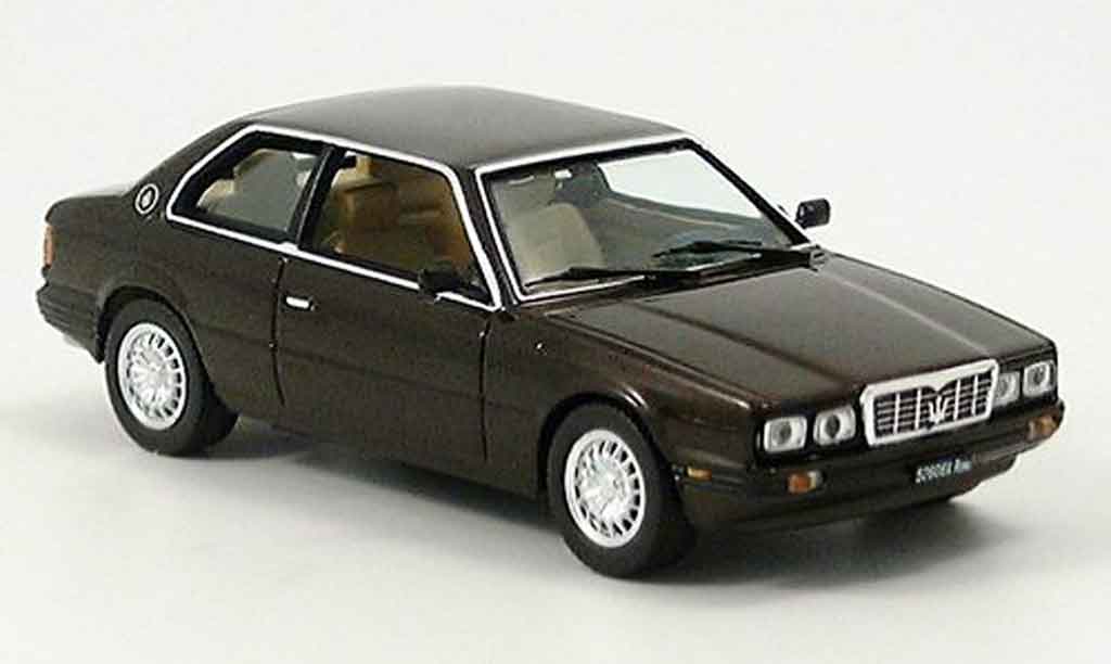 Maserati Biturbo 1/43 IXO brown 1982 diecast model cars