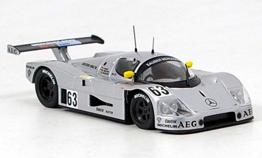 Sauber F1 1989 1/43 IXO 1989 Mercedes C-9 Sieger LeMans Mass-Reuter-Dieckens diecast model cars