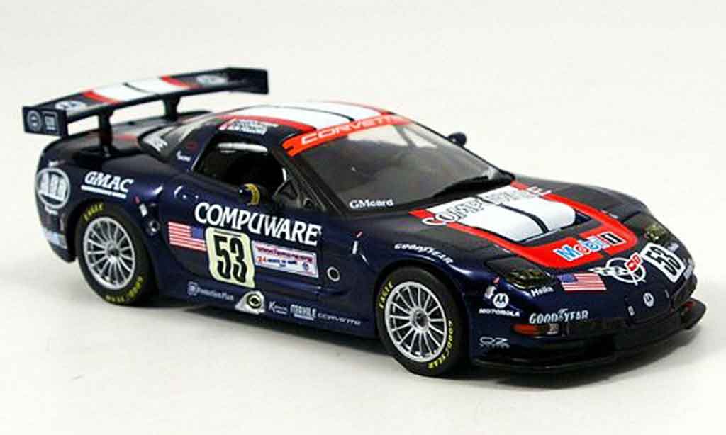 Chevrolet Corvette C5 1/43 IXO C5 R LeMans Fellows OConnell Freon 2003 diecast model cars