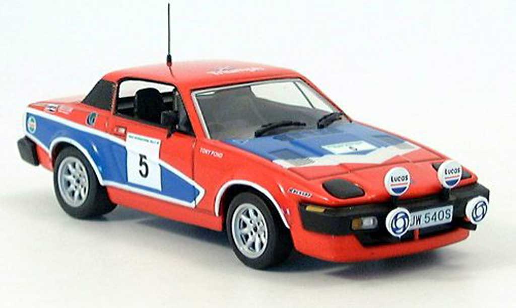 Triumph TR7 1978 1/43 IXO 1978 Sieger Manx Rally Pond-Gallagher diecast model cars