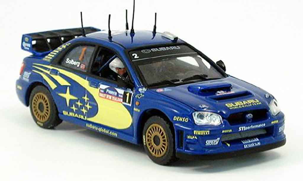 Subaru Impreza 1/43 Vitesse sieger new zealand solberg 2004 diecast model cars