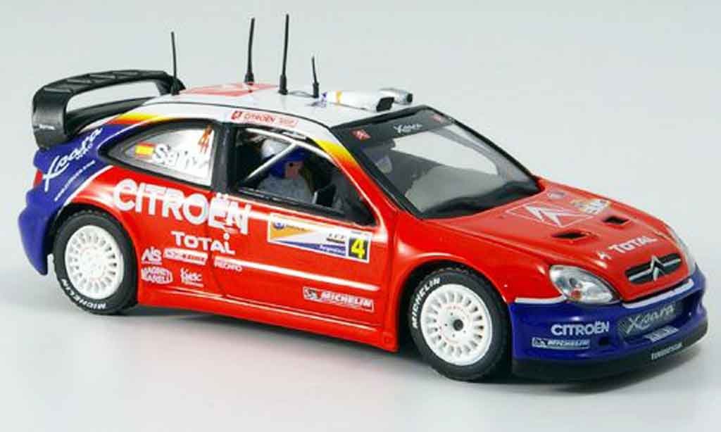Citroen Xsara WRC 2004 1/43 Vitesse WRC 2004 sieger argentine sainz diecast model cars