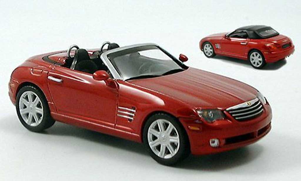 Chrysler Crossfire 1/43 Norev Roadster red diecast model cars