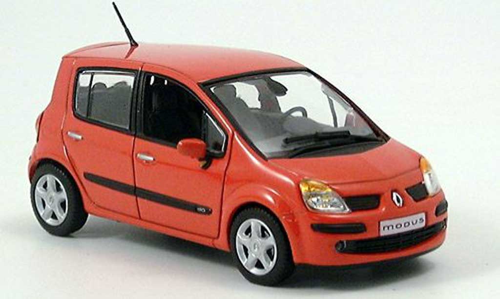 Renault Modus 1/43 Norev red orange 2004 diecast model cars