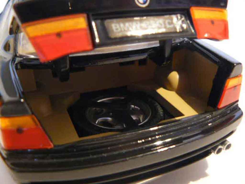 Bmw 850 csi e31 noir jantes alpina 1/18 Maisto