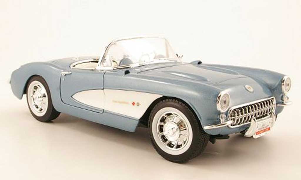Chevrolet Corvette C1 1/18 Yat Ming C1 blue 1957 diecast model cars