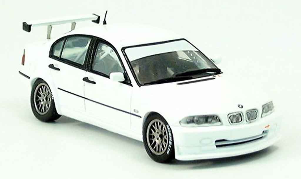 Bmw 320 E46 1/43 Spark E46 i Super white 2004 diecast model cars