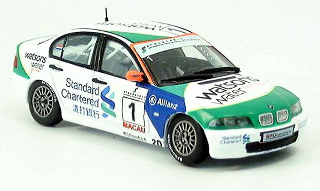 Bmw 320 E46 1/43 Spark E46 i No.1 Sieger Macau Huismann 2003 diecast model cars